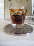 Highland Cow Bourbon Glass Set
